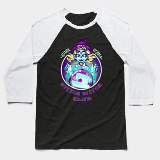 Stitch Witch Club Baseball T-Shirt